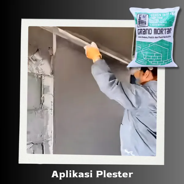 Aplikasi Semen instan (Mortar)-Plester