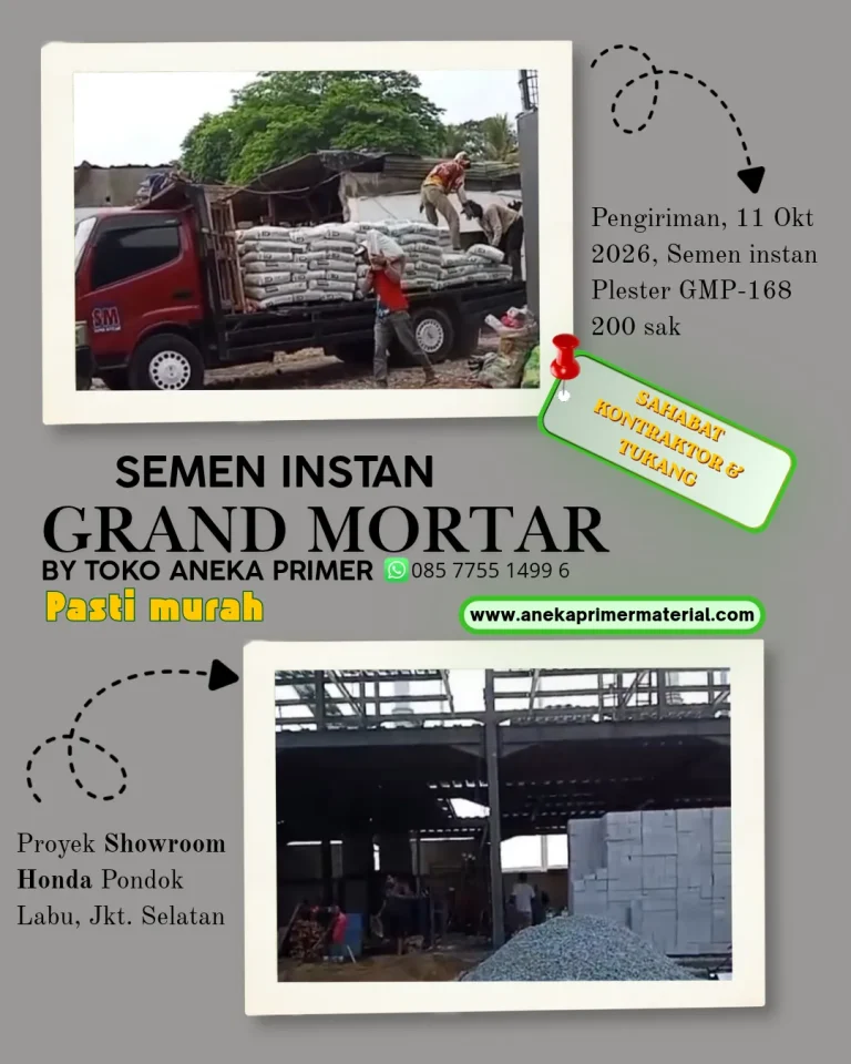 Pengiriman Grand Mortar
